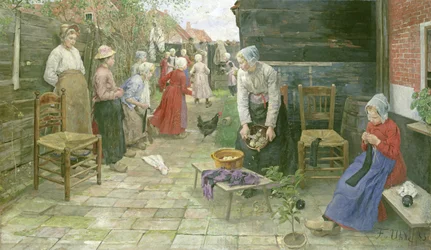 El organillero está llegando, 1883